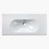 100 Series 39.37-in W x 18.9-in L Sink White