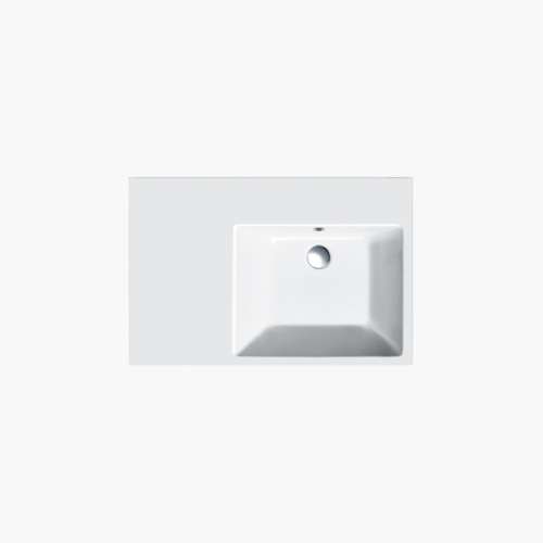 75 Series 29.53-in W x 19.69-in L Sink White