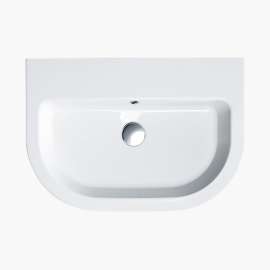 65 Series 25.6-in W x 18.11-in L Sink White