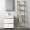 Catalano 18.563-in W x 19-in D Zero ZO0502DR-H02