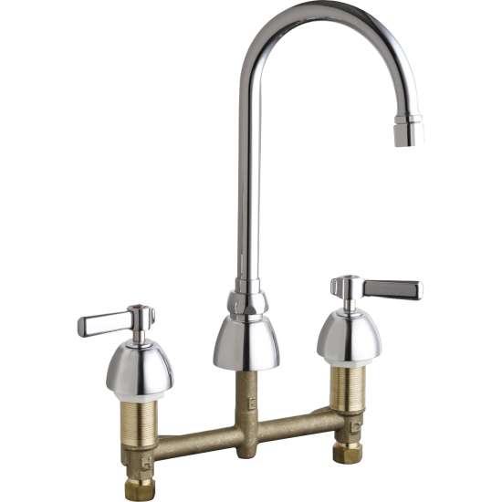 1.5 GPM Deck Mounted Manual Sink Faucet with 8