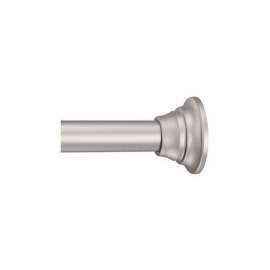 44in - 72in Adjustable Shower Curtain Rod in Brushed Nickel
