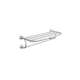 24in Aluminum Hotel Shelf in Brushed Nickel