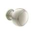 1-1/10in Round Cabinet Knob in Brushed Nickel