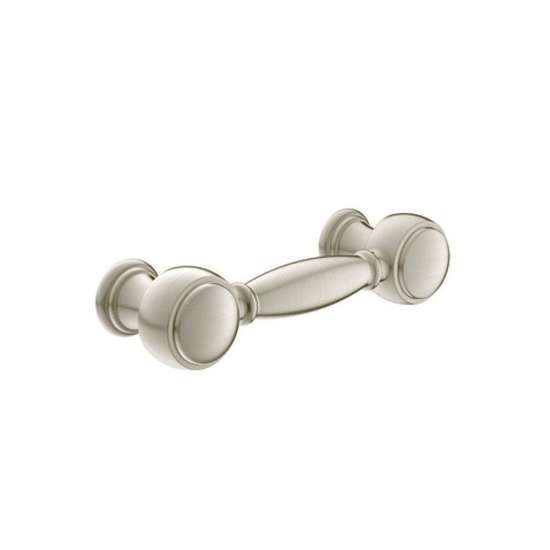 4in Bow Cabinet Pull in Brushed Nickel
