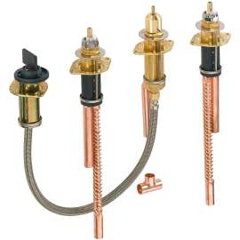 Roman Tub With Hand Shower Rough