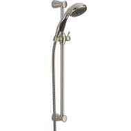 Universal 57014-SS Premium 3-Setting Slide Bar Hand Shower in Brilliance Stainless