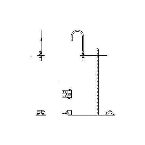 Delta Commercial 54T5434A-R5