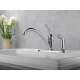 300-DST Classic Single Handle Kitchen Faucet with Integral Spray in Polished Chrome