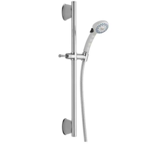 Slide Bar Hand Shower in White