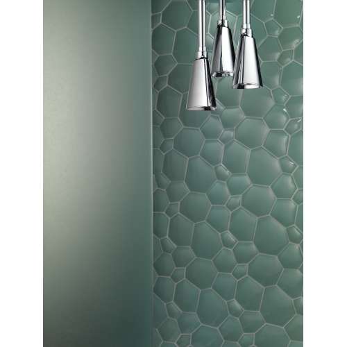 Pendant Raincan Shower Head in Polished Nickel
