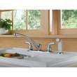 Foundations B2410LF Two Handle Kitchen Faucet With Spray in Polished Chrome