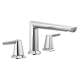T2771-PR Galeon Delta Galeon 3-Hole Roman Tub Trim, Lumicoat Chrome