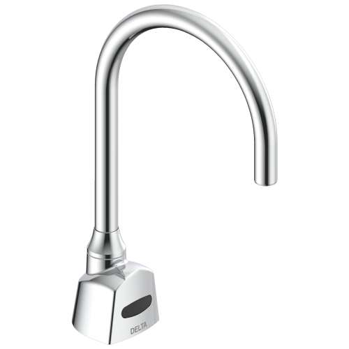 1500TF3380 1500T Series 0.5-gpm Electronic SE Gooseneck Hardwire Operated Deckmount Faucet, Chrome