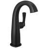 677-BL-DST Stryke 6.63-in x 4.31-in x 9.50-in Single Handle Mid-Height Bathroom Faucet, Matte Black