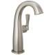 677-SS-PR-DST Stryke 6.63-in x 4.31-in x 9.50-in Single Handle Mid-Height Bathroom Faucet, Lumicoat Stainless