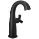 6776-BL-DST Stryke 6.63-in x 4.31-in x 9.50-in Single Handle Mid-Height Bathroom Faucet, Matte Black