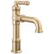 684-CZ-PR-DST Broderick 7.13-in x 2.00-in x 9.06-in Single Handle Bathroom Faucet, Lumicoat Champagne Bronze
