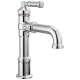 684-PR-DST Broderick 7.13-in x 2.00-in x 9.06-in Single Handle Bathroom Faucet, Lumicoat Chrome
