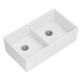 Etre® 36 in. Double Apron Kitchen Sink, D21180DB3620.415, D21180DB3620.415