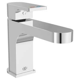Equility® Single Handle Bathroom Faucet with Indicator Markings and Lever Handle, D35109100RB-M