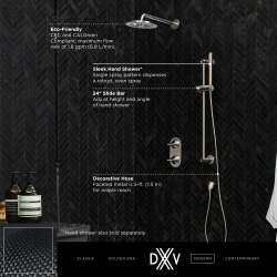 DXV® Modulus Personal Hand Shower Set with Adjustable 24 in. Slide Bar, D35120780.144, D35120780.144
