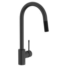 Etre® Single Handle Pull-Down Kitchen Faucet with Lever Handle, D35404300.243, D35404300.243