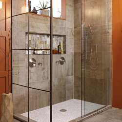 Contemporary Single Function 10 in. Round Showerhead, D35700210.144, D35700210.144