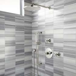 Contemporary Single Function 10 in. Round Showerhead, D35700210.150, D35700210.150