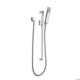Square Personal Hand Shower Set with Adjustable 24 in. Slide Bar, D3570043C-M