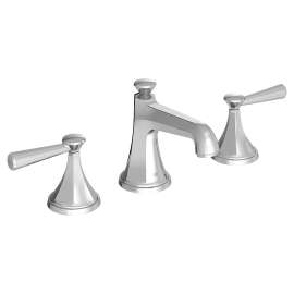 Widespread Bathroom Faucet, in Polished Chrome