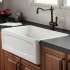 30 Inch Apron Kitchen Sink, in Canvas White