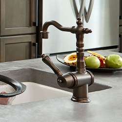 Bar Faucet, in Carbon Bronze