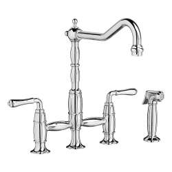 Bridge Kitchen Faucet, in Polished Chrome