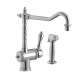 Kitchen Faucet with Side Spray, in Polished Chrome