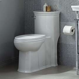 One-Piece Elongated Toilet, in Canvas White