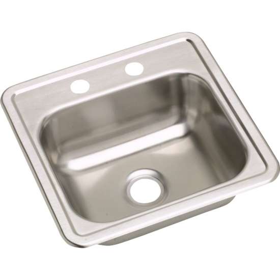 K11515 Stainless Steel Single Bowl Top Mount Bar Sink