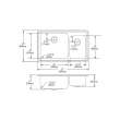 Elkay Gourmet Lustertone LFGR37223