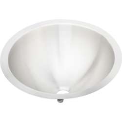 Asana Lustertone RLLVR16 Stainless Steel Single Bowl Top Mount Sink in Lustrous Highlighted Satin