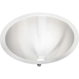 Asana Lustertone RLLVR16 Stainless Steel Single Bowl Top Mount Sink in Lustrous Highlighted Satin