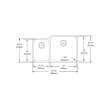 Elkay Gourmet Lustertone ELUH3520L