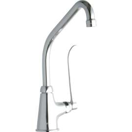LK535HA08T6 Commercial Single-Hole Faucet in Chrome