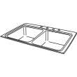 Elkay Gourmet Lustertone LR3322PD2