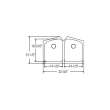 Elkay Harmony Lustertone ELUH32229PD