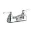 4" Centerset With Exposed Deck Faucet Integral Spout 2" Lever Handles, LK402L2