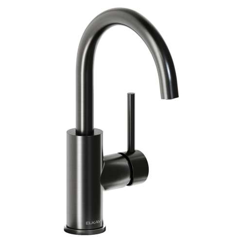 Avado Single Hole Bar Faucet With Lever Handle Black Stainless, LKAV3021BK
