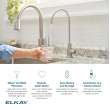 Avado Drinking Water Faucet Lustrous Steel W/71300C Watersentry Pfas + Lead + Microplastics Nsf/Ansi Certified Filter, LKAV71FLS