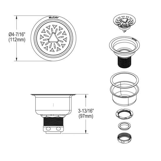 Acacia Hardwood 12-5/16