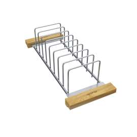 Quartz Classic Workstation Stainless Steel 17-5/8" X 6-3/4" X 4-1/4" Drying Rack, LKQCDR0717SS