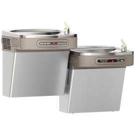 Dual Hands-Free Activation Bi-Level Ada Cooler Filtered Refrigerated Stainless, LZOOSTL8SC